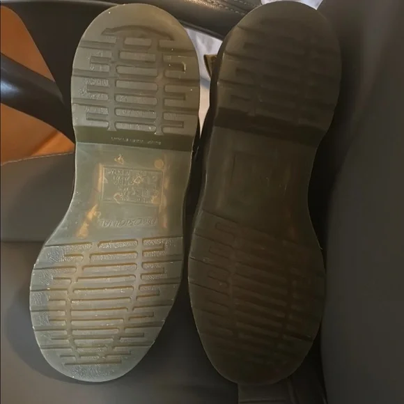 Dr. Martens Dark Brown Leather Boots - Picture 5 of 5